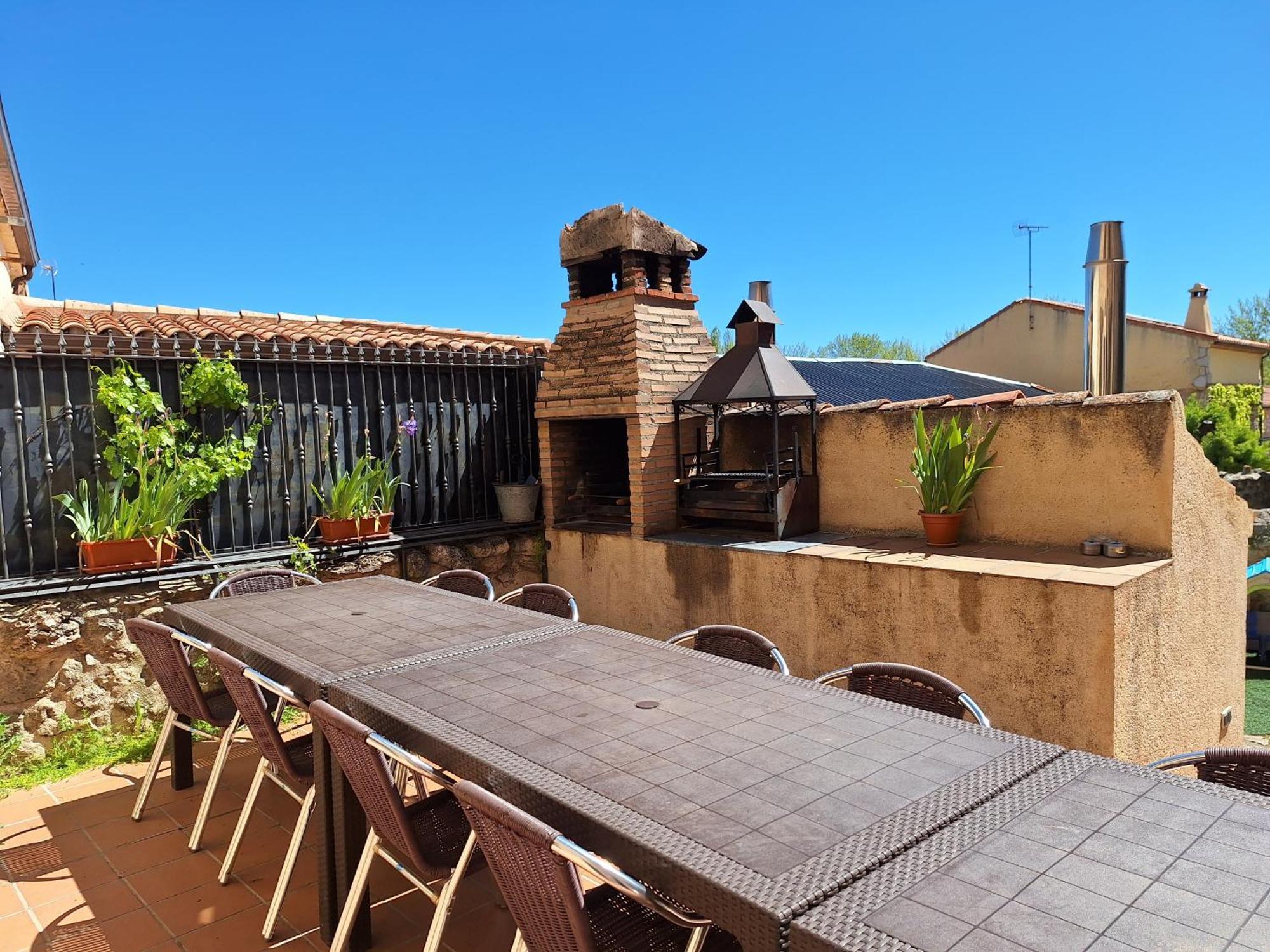 Casas Rurales Hacendera completa Maderuelo Exterior foto